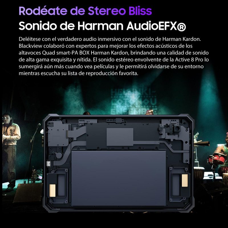 Thumbnail 2 de Blackview Active 8 Pro tablet 10,4" 256 GB naranja