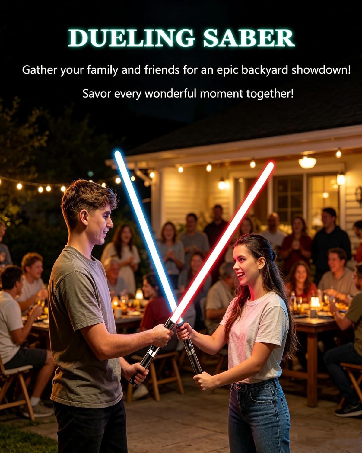 Detalle de Lorsaberus Legacy 12 RGB Motion Control Dueling Lightsaber (12 RGB, 16 sound fonts, smooth swing)