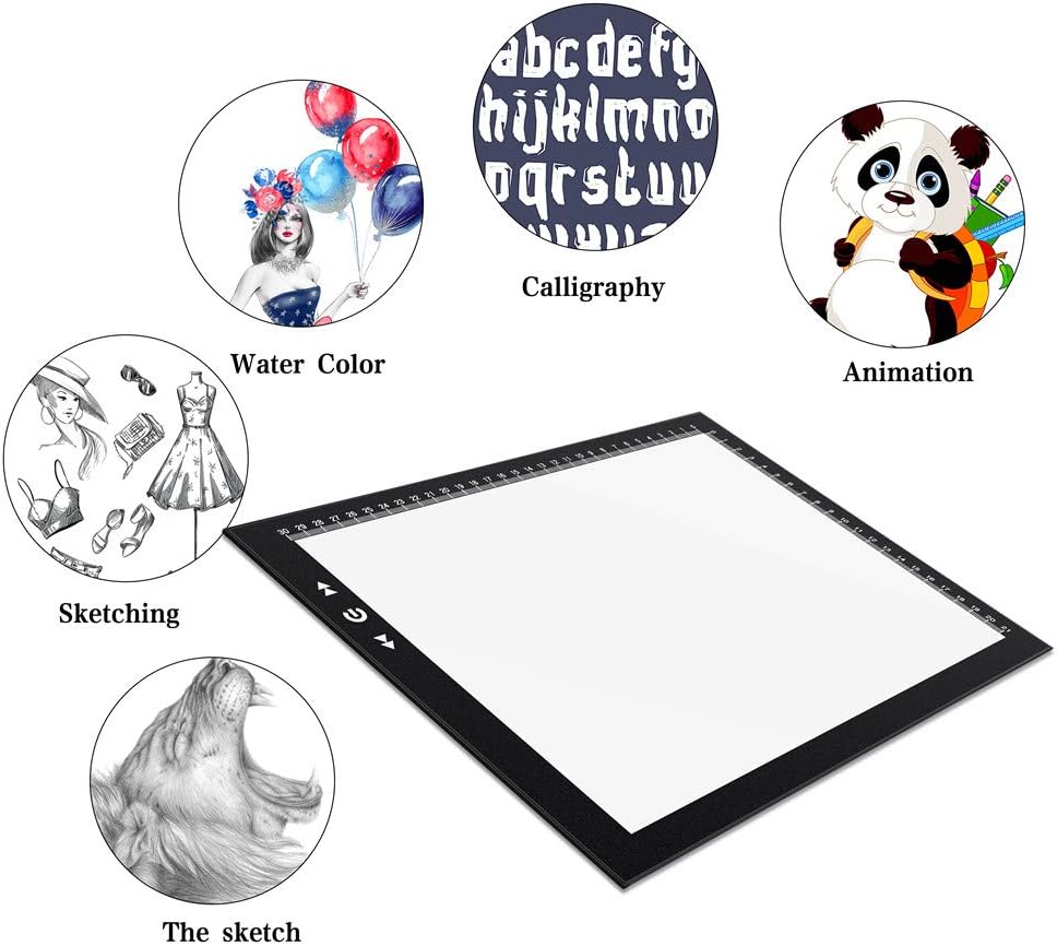 Thumbnail 5 de HSK A4 LED Artist Tracing Light Box Copy Table