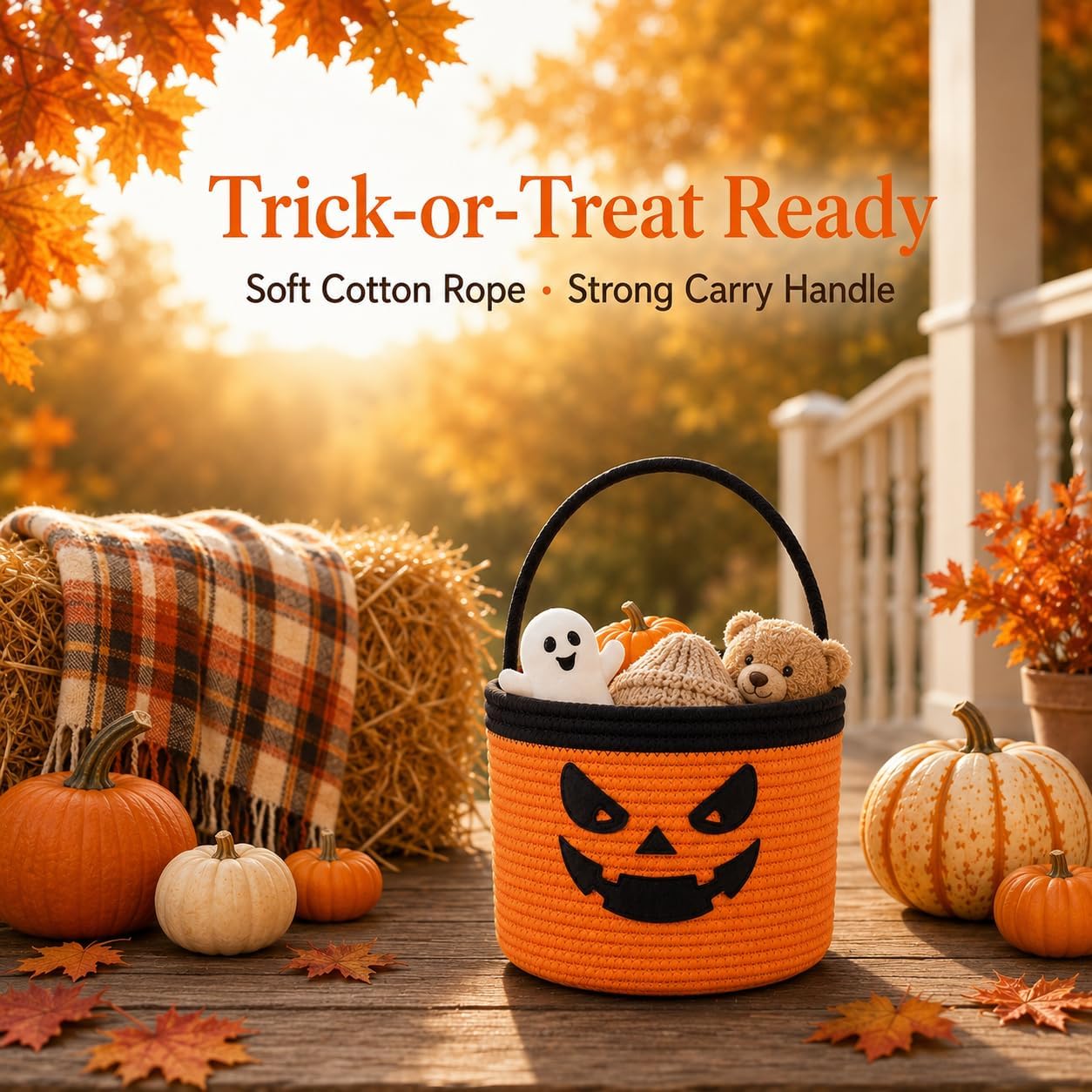 Detalle 2 de Trick-or-Treat Basket, 8.6 L