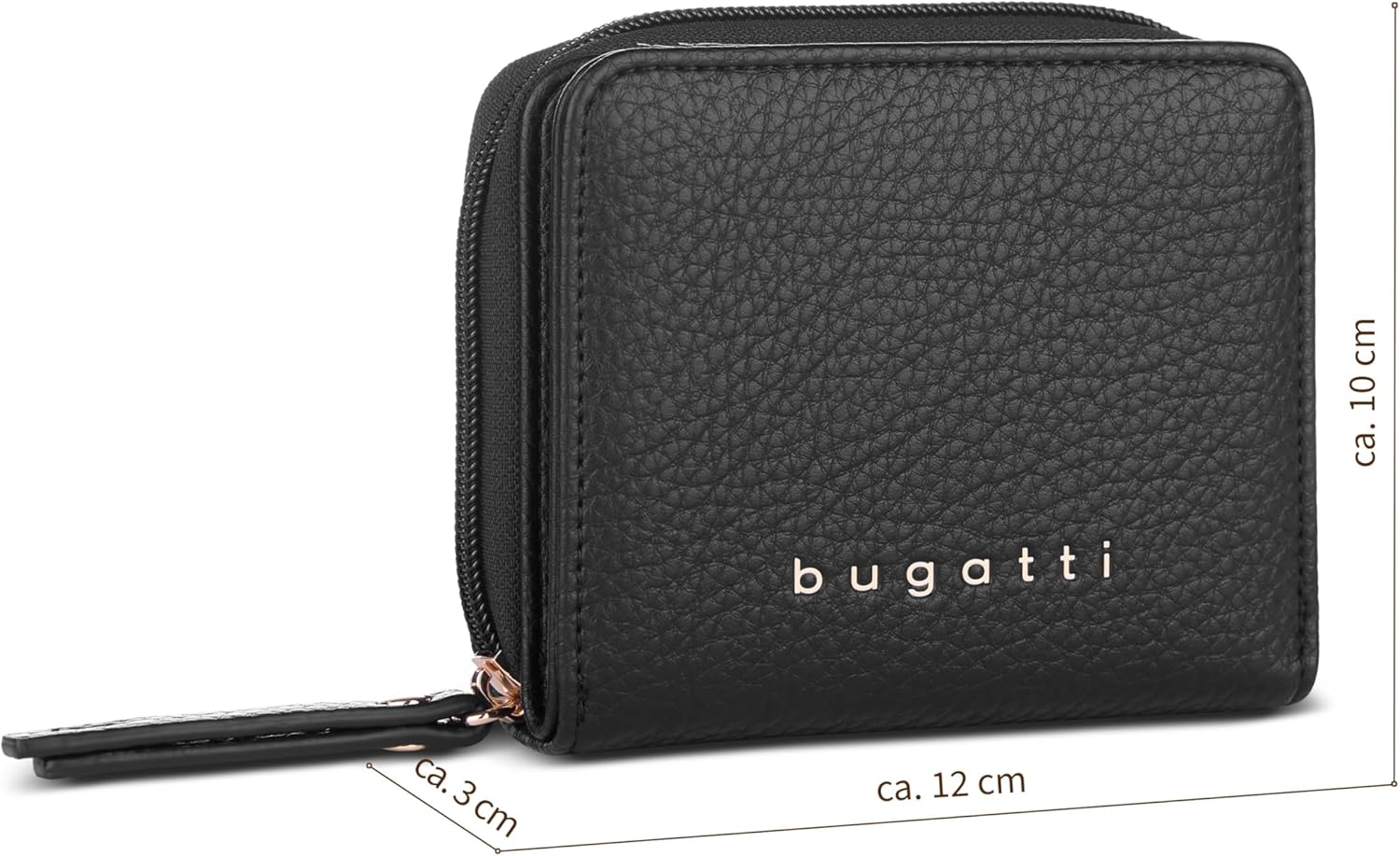 Thumbnail 1 de Bugatti Elina portefeuille pour femme en simili-cuir noir