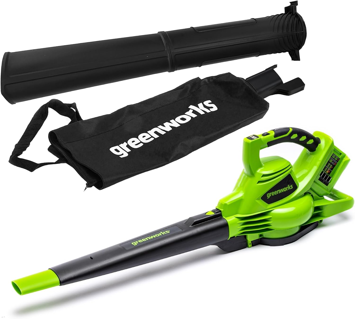 Greenworks GD24X2BV Soplador Aspirador 48V sin baterías