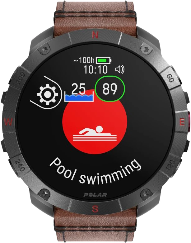Thumbnail 25 de Polar Grit X 2 Pro Titan – Outdoor-Smartwatch mit AMOLED, 100 m Wasserschutz und bis zu 10 Tagen Akku
