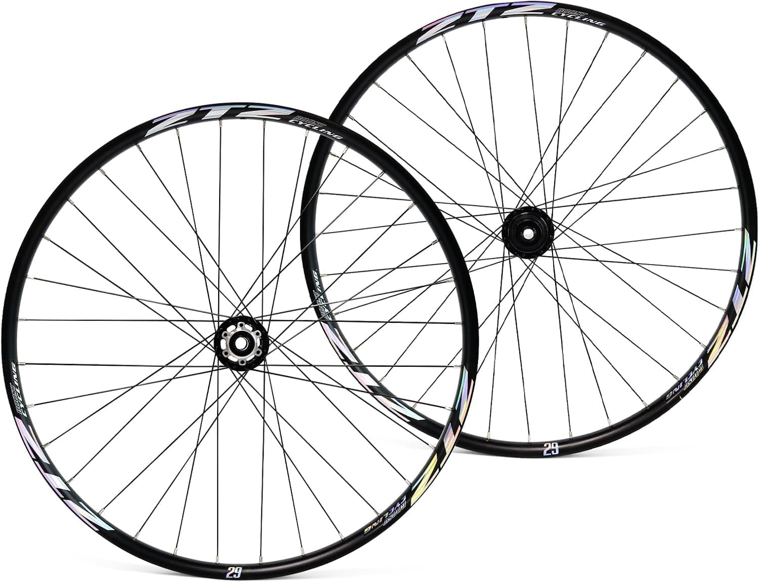 Thumbnail 5 de ZTZ 27,5"/29" Thru-Axle Boost Mountainbike-Radsatz (32 Loch, 32H) für Scheibenbremsen