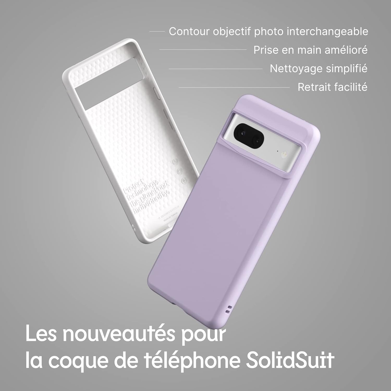Thumbnail 4 de RhinoShield Coque SolidSuit pour Pixel 7a – protection antichoc légère et finition matte