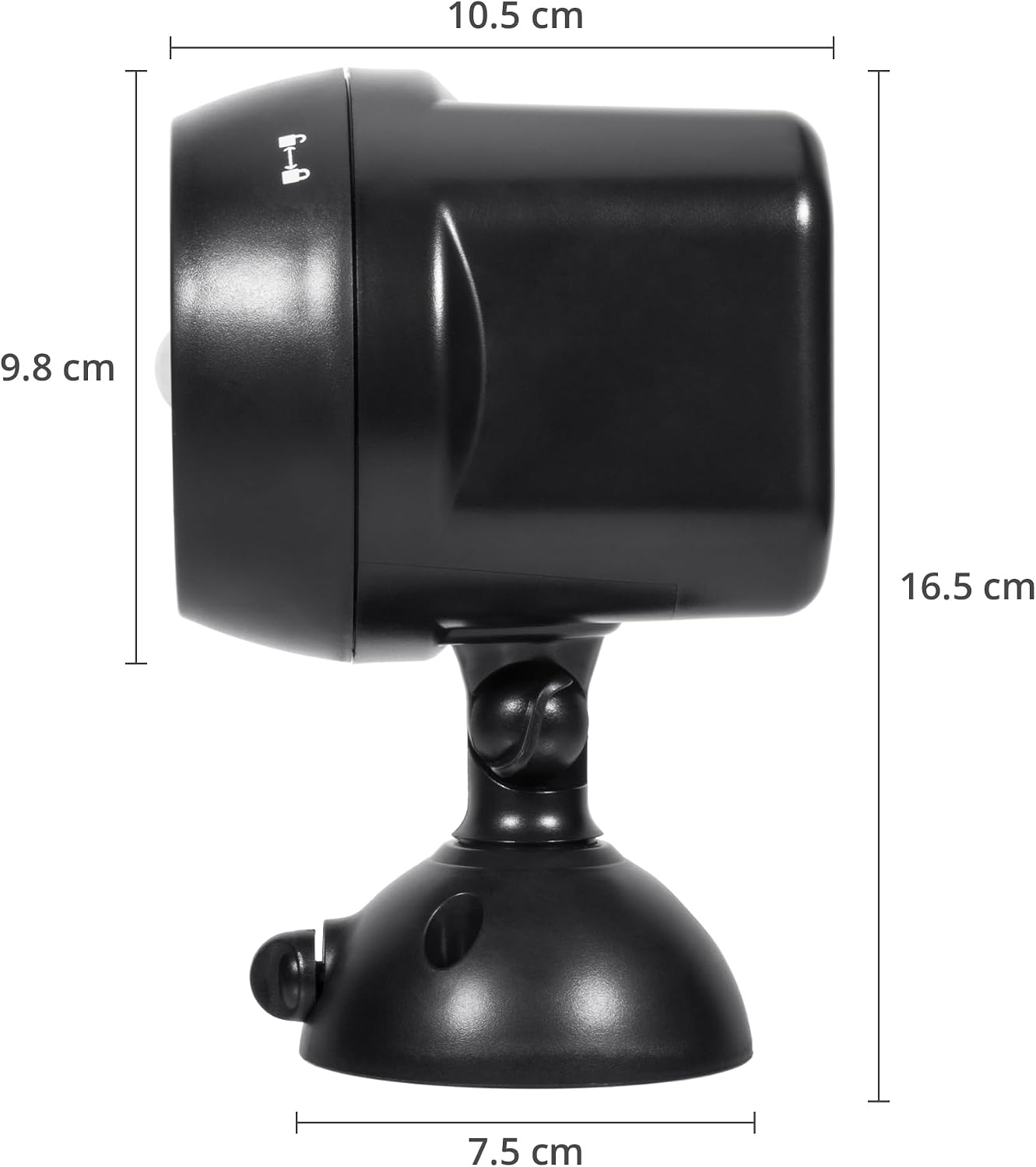 Detalle 1 de NICREW Bewegungsmelder für außen 2x4 LEDs