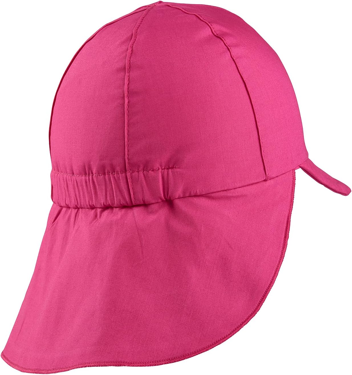 Detalle de Sterntaler Schirmmütze Nacken Basic – Baby- und Kinder-Mütze mit UV-Schutz 50+ und Nackenschutz