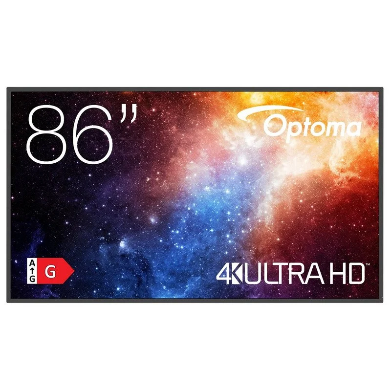 Optoma N3861K 86" Pantalla profesional LED UltraHD 4K (Serie Connect)