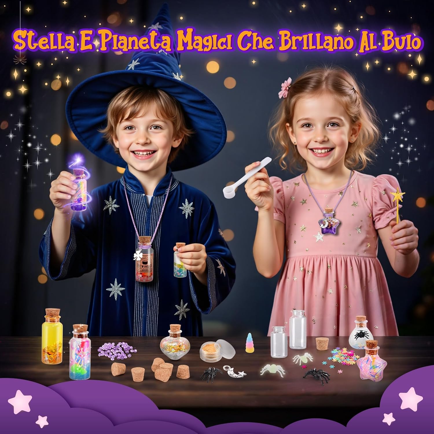 Thumbnail 4 de Hapikids Slime Kit Lavoretti Creativi 77 pezzi