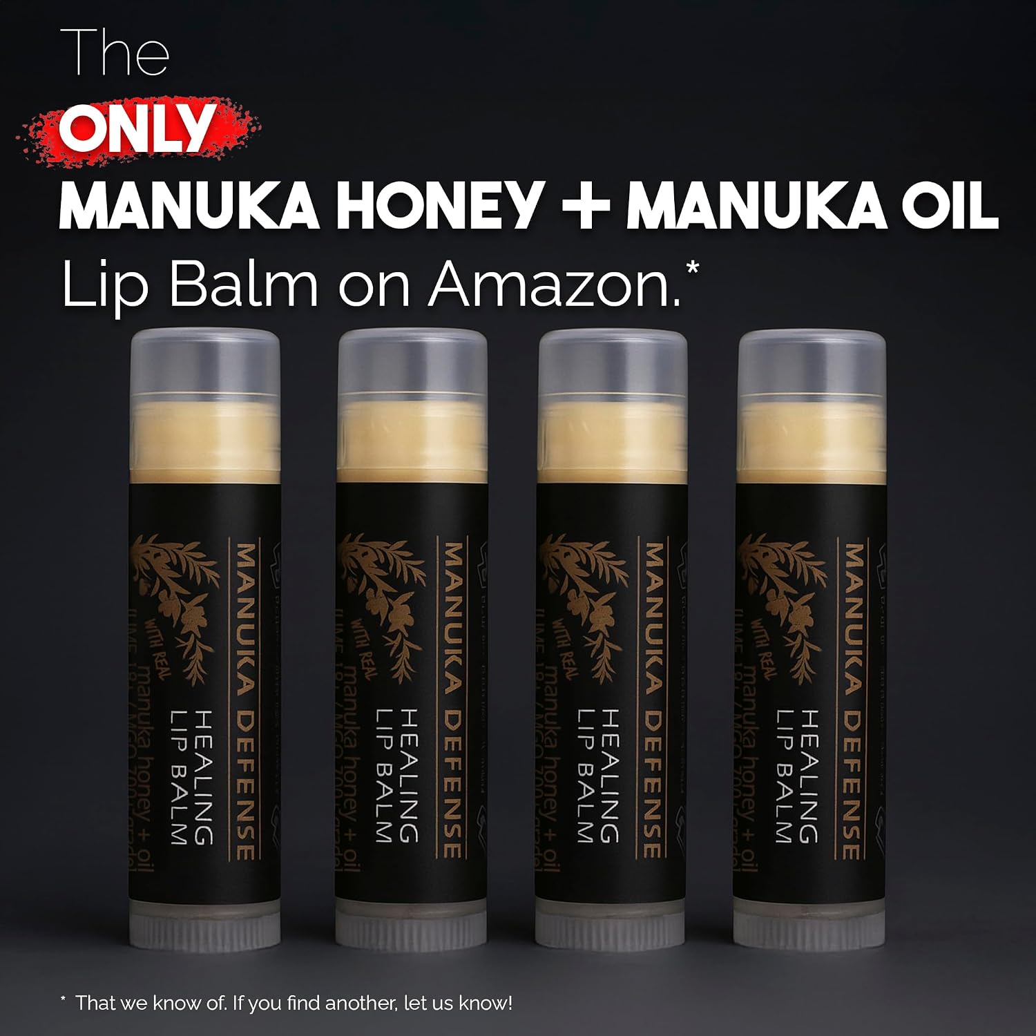 Detalle 2 de BALM OF GILEAD Manuka Defense Lip Balm, 4-Pack with Tea Tree & Peppermint