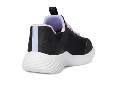 Detalle de Skechers Bounder Simple Cute Slip-In, zapatillas deportivas negras con cordones elásticos, talla 34 EU