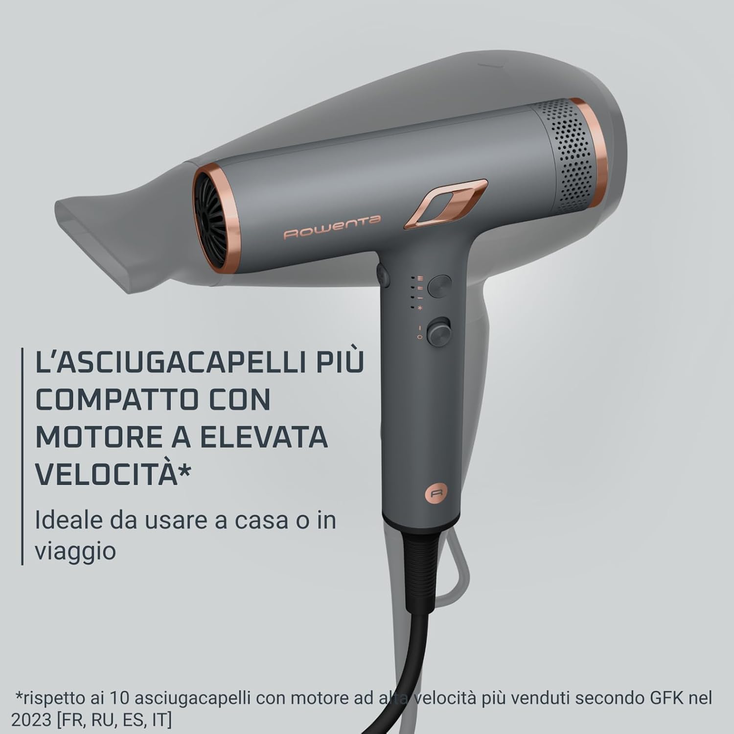 Detalle de Rowenta HY8120 asciugacapelli 1700 W Nano