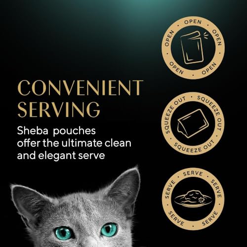 Thumbnail 10 de Sheba Fine Flakes in Jelly – Poultry Collection for Adult Cats (72 x 85g)