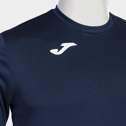Detalle 1 de Joma Combi M/C, camiseta deportiva de hombre, manga raglán, marino, talla L