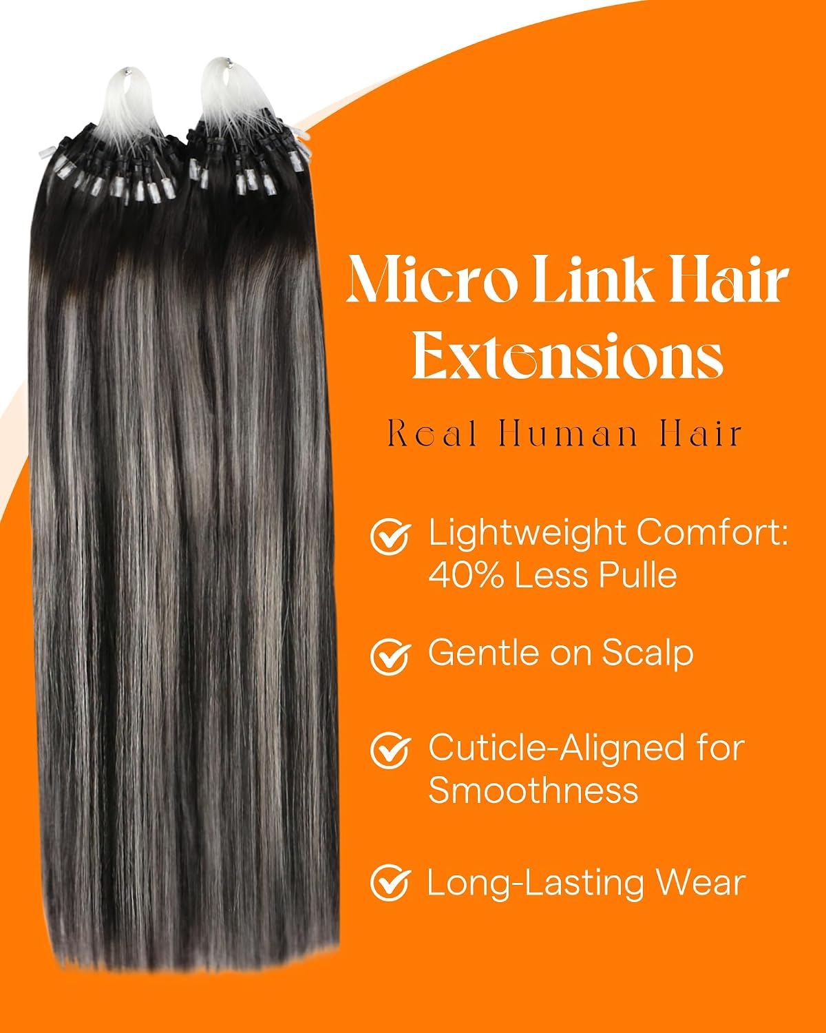 Detalle 1 de Sunny Hair Microlink 18in 57g Extensions