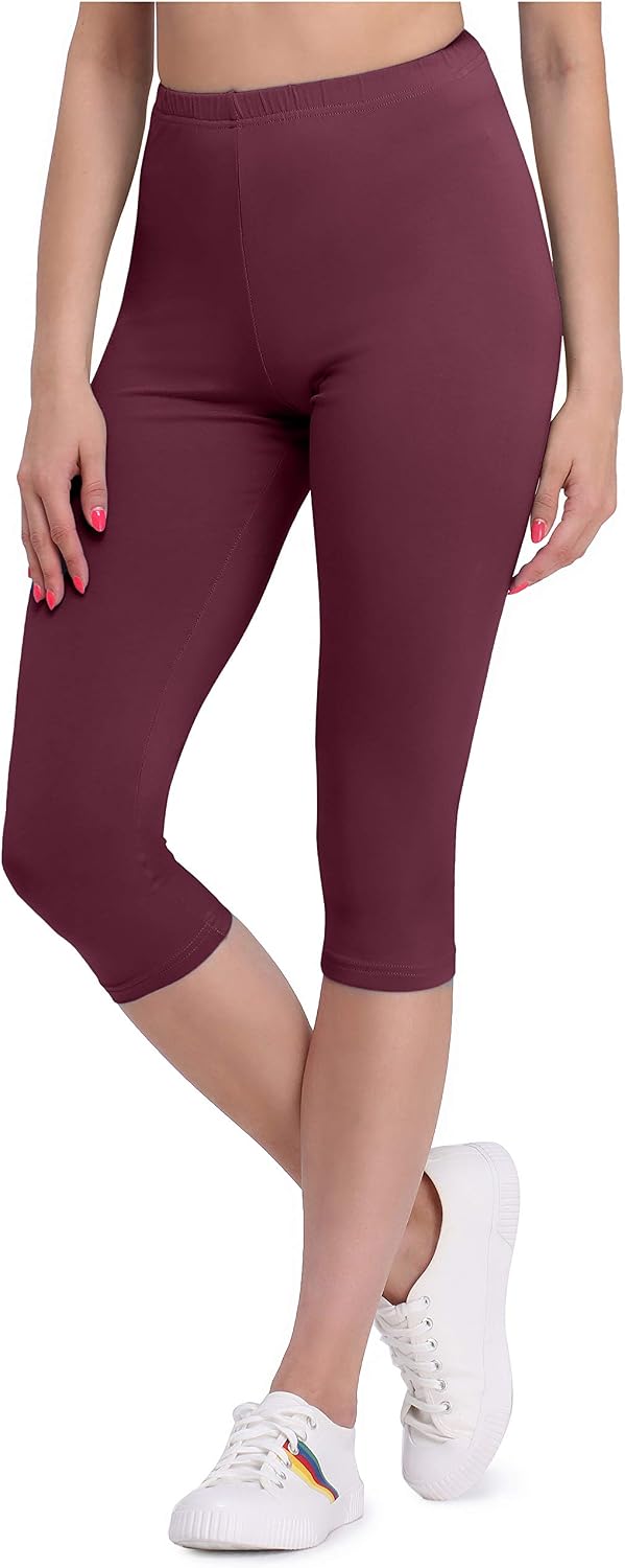 Detalle 2 de Bellivalini BLV50-148 dameslegging 3/4 van viscose met elastaan