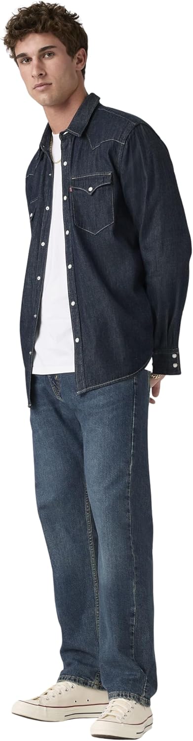 Detalle de Levi's Men's Jeans 505 Regular Fit