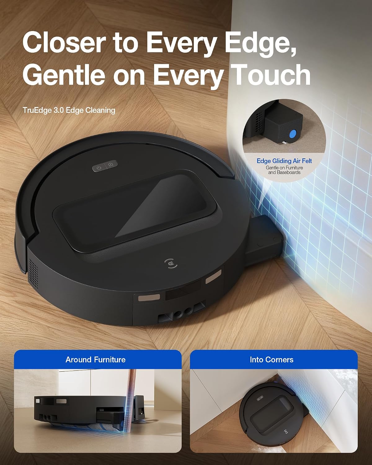 Thumbnail 6 de ECOVACS DEEBOT T90 MAX PLUS ZJ2576 Robot Vacuum, 40,000 Pa, OZMO Roller 3.0