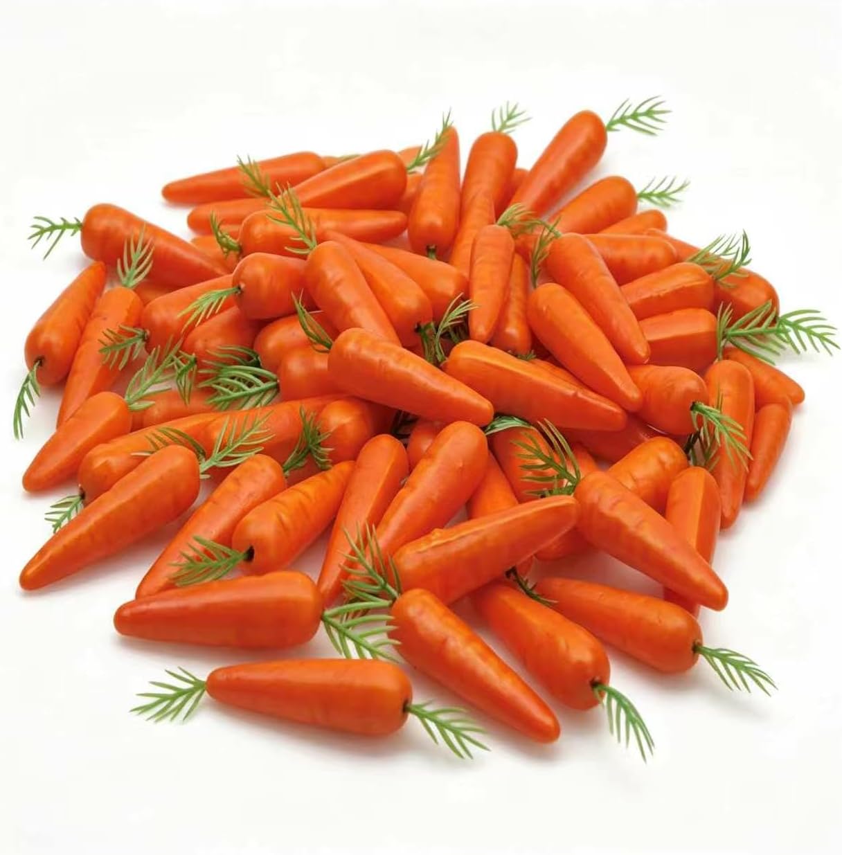 Detalle de QNUIHYE Artificial Carrots, 50-piece set