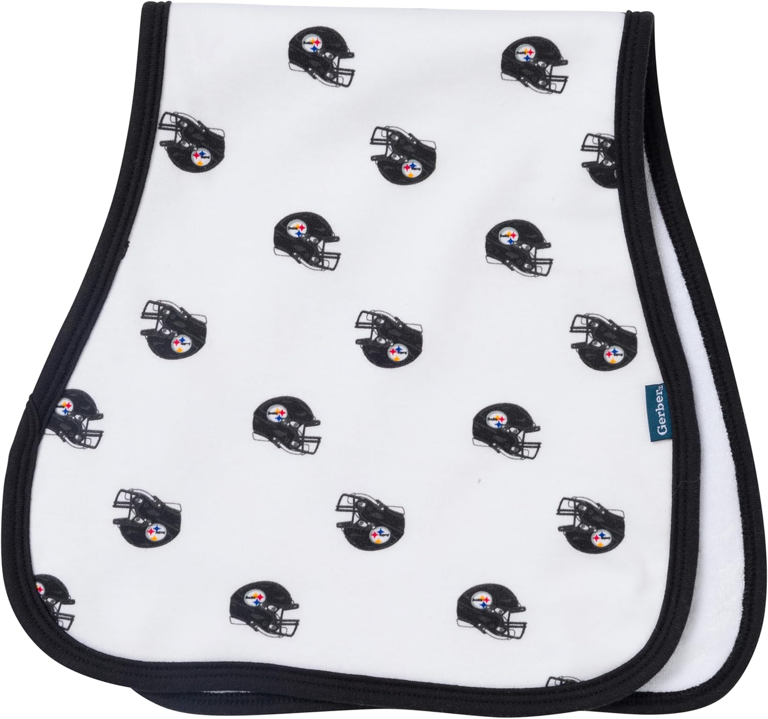 Detalle de Gerber Baby NFL Team Bandana Bibs and Burp Cloth Set