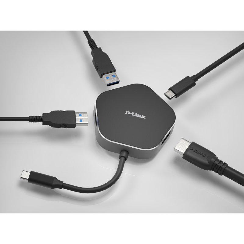 Thumbnail 2 de D-Link DUB-M420 Hub USB-C a HDMI y 2× USB 3.0