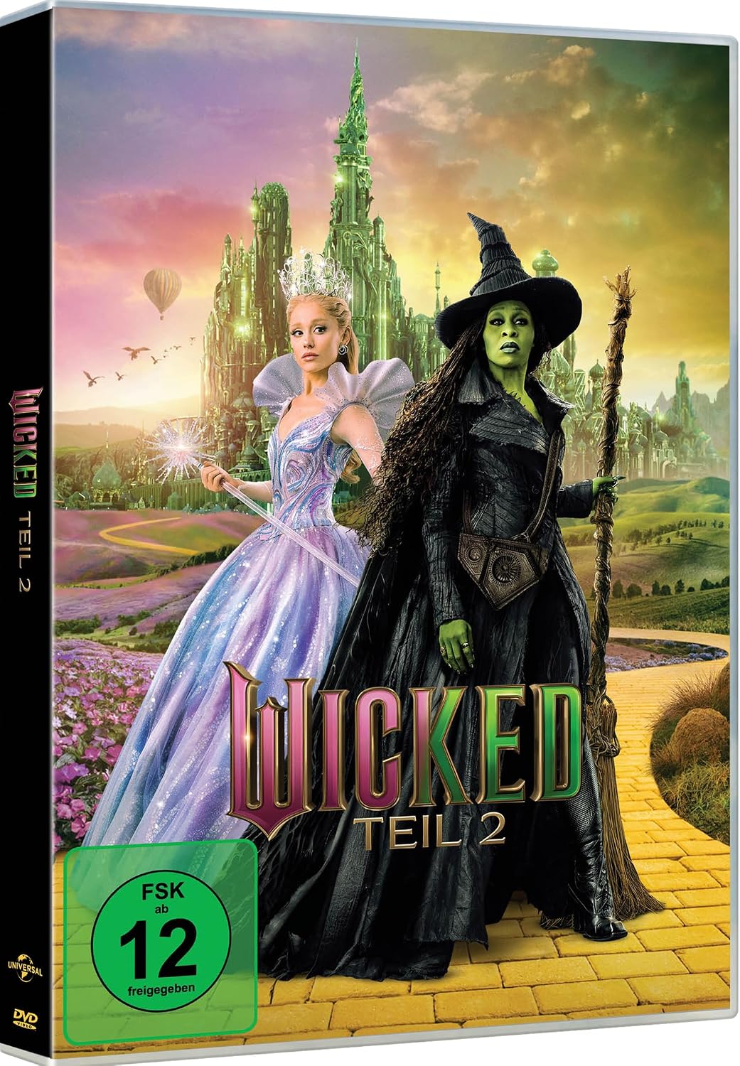Detalle 2 de Wicked: Teil 2 – musikalfilm i bredbild med Dolby Digital 5.1