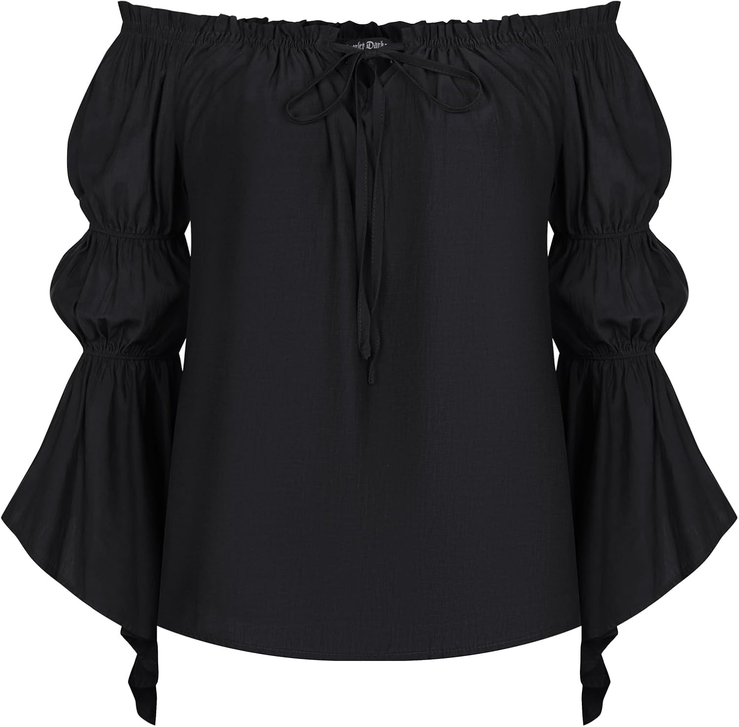 SCARLET DARKNESS Chemise Renaissance manches longues