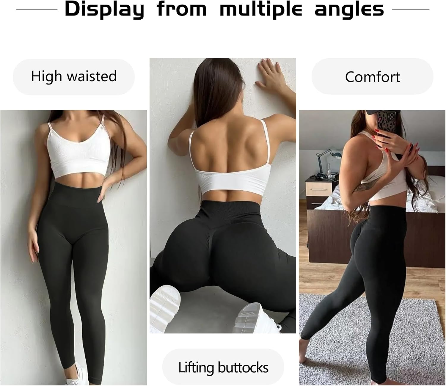 Thumbnail 5 de JGS1996 Hidden Scrunch Butt Leggings