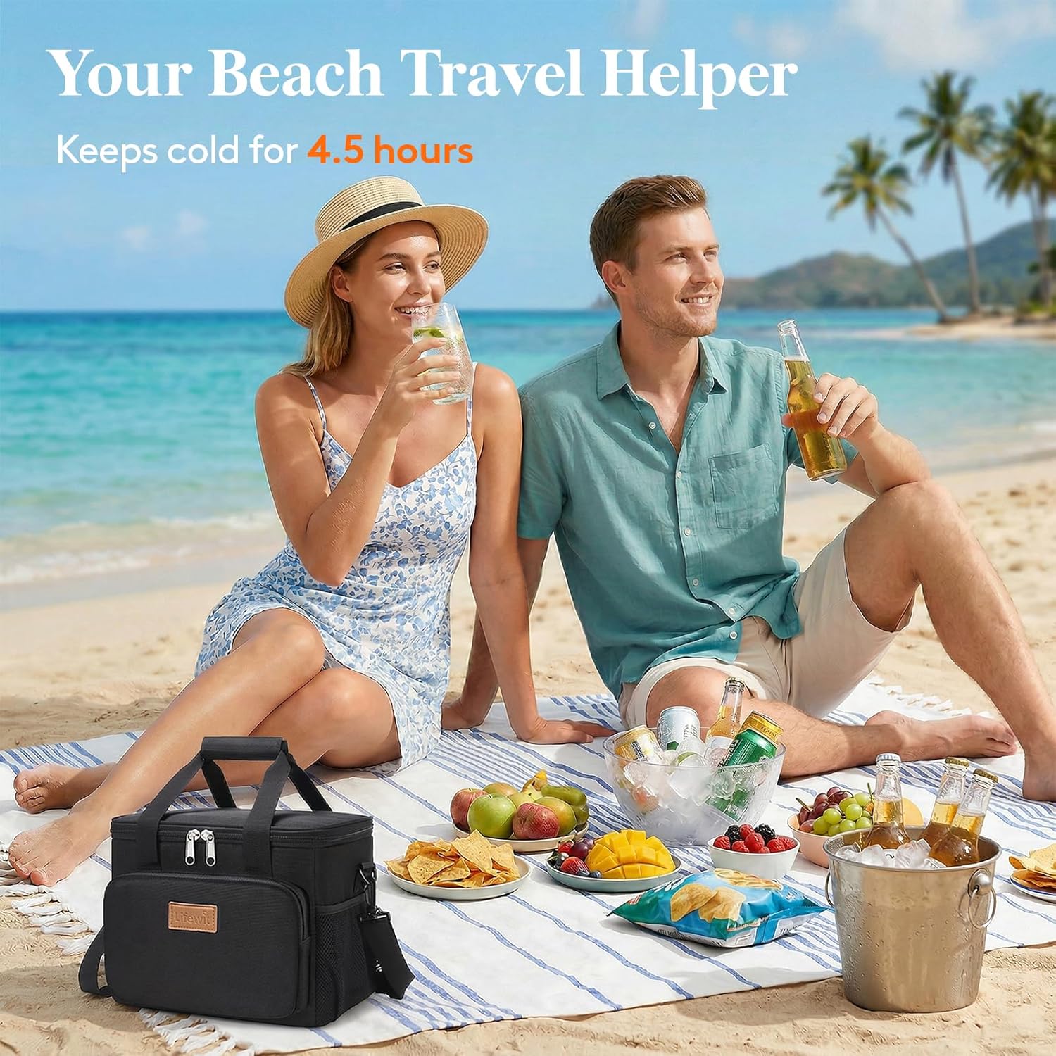 Thumbnail 1 de Lifewit Medium Insulated Lunch Bag 9L 🍱