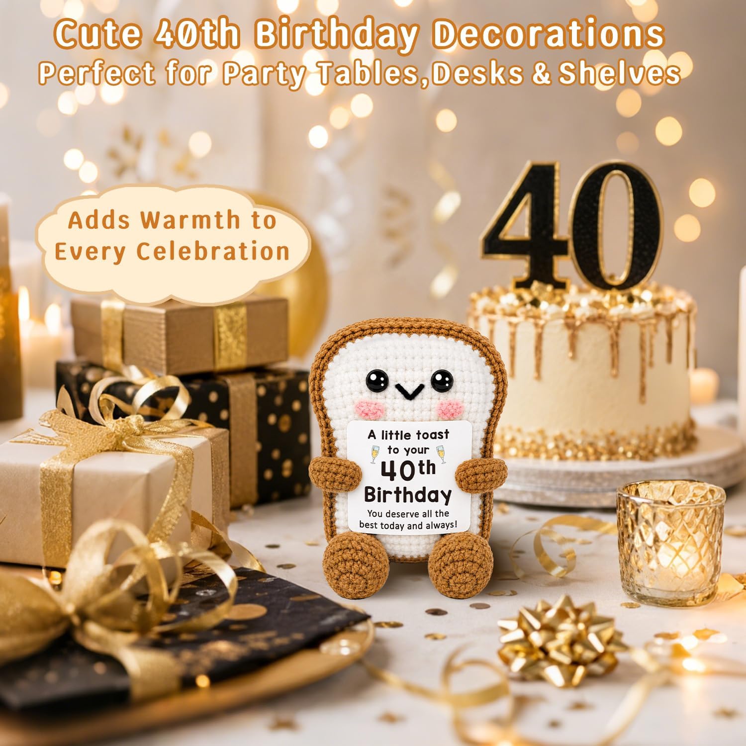 Thumbnail 5 de Handmade Crochet 40th Birthday Gift