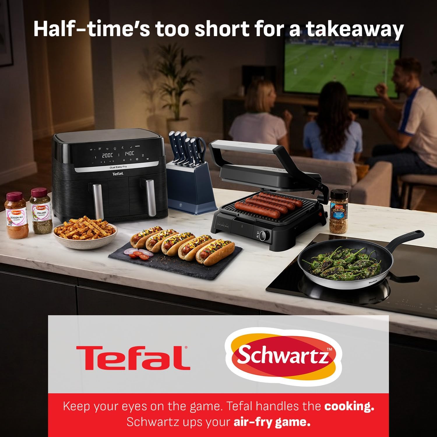 Thumbnail 1 de Tefal OptiGrill Elite GC750D40 stainless steel with 12 cooking programmes and removable non-stick plates