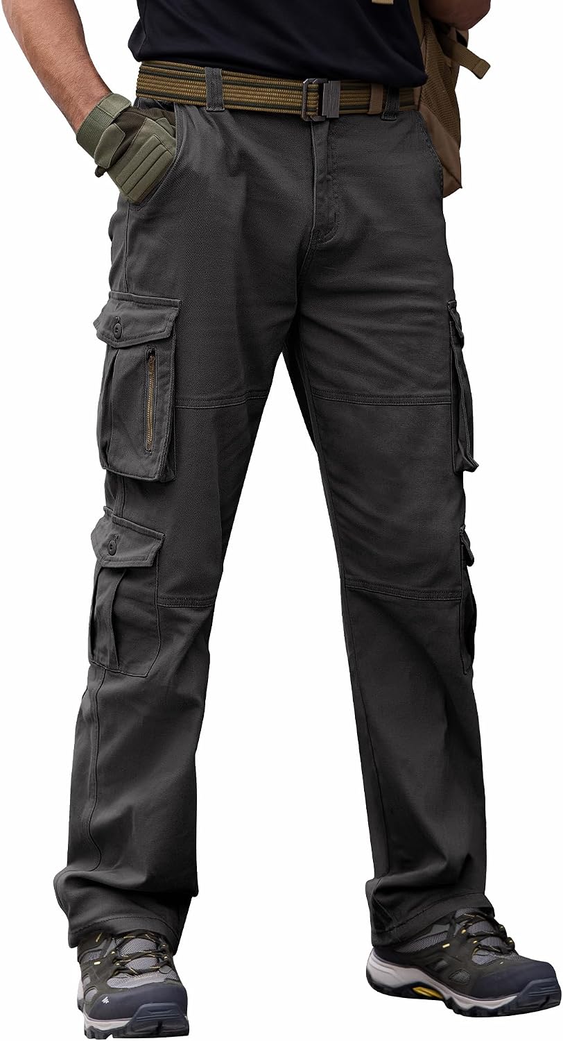 Thumbnail 6 de Breampot Herren Cargohose aus Baumwollmix – Baggy Baggy Chino Cargo für Freizeit, Arbeit & Outdoor