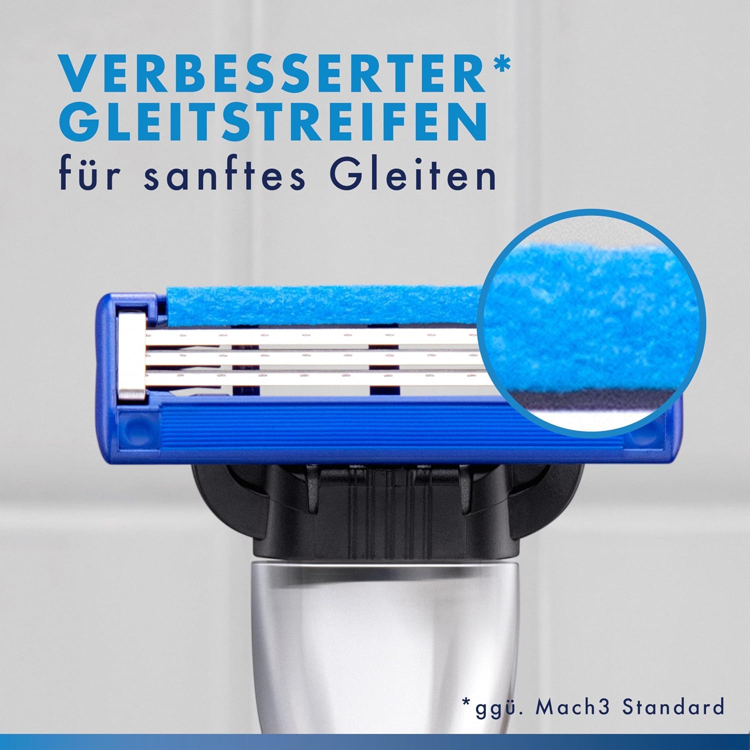 Detalle de Gillette Mach3 Turbo 12 Klingen