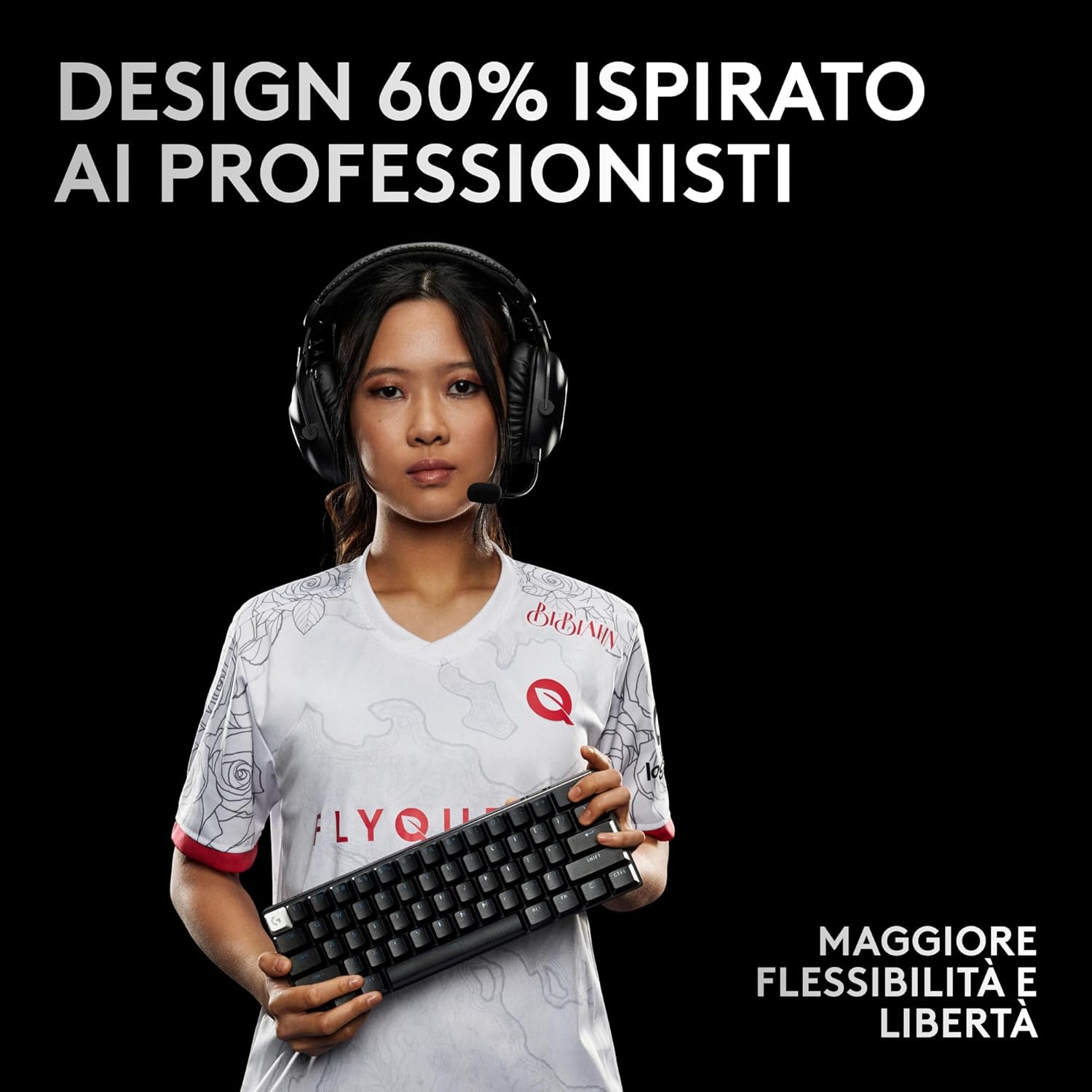 Thumbnail 5 de Logitech G PRO X 60 LIGHTSPEED: tastiera gaming wireless 60% per esports