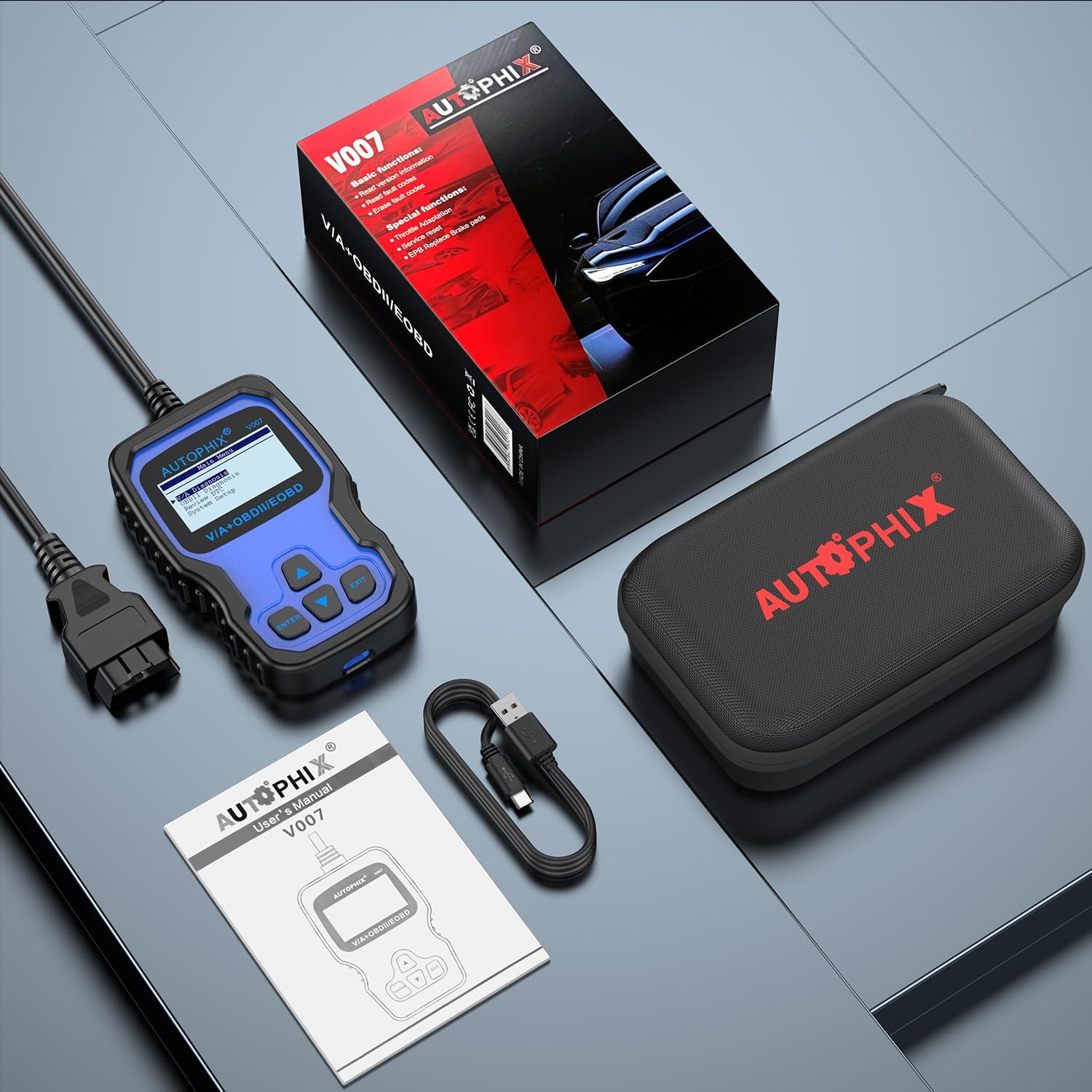 Thumbnail 6 de AUTOPHIX V007 OBD2 Scanner for VW Group Cars (VW, Audi, Skoda, Seat) – Comprehensive Fault Code Reader