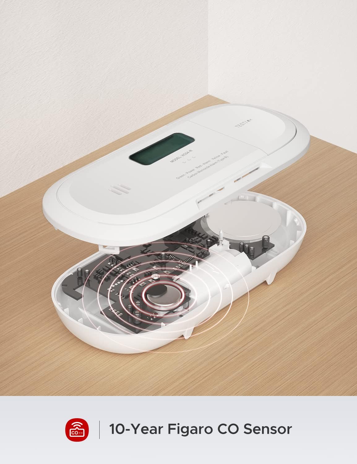 Thumbnail 1 de X-Sense XC04-R détecteur de monoxyde de carbone 5 ans