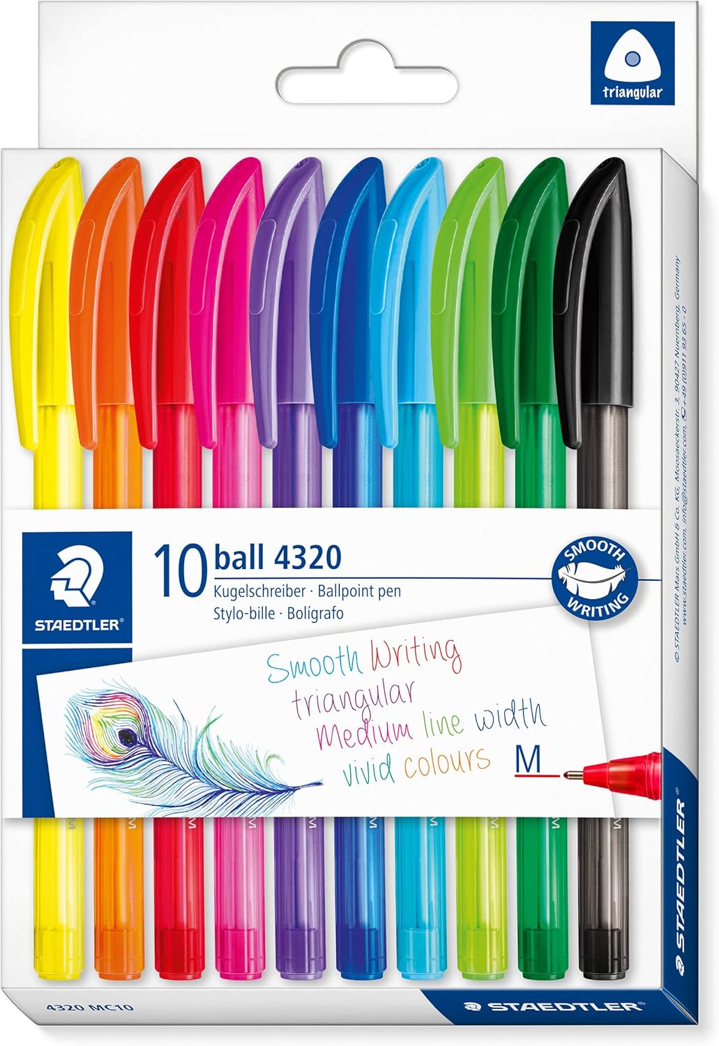 Thumbnail 5 de STAEDTLER 4320 MKP50 Stick Rainbow: penne a sfera 1,0 mm in confezione da 50, colori arcobaleno