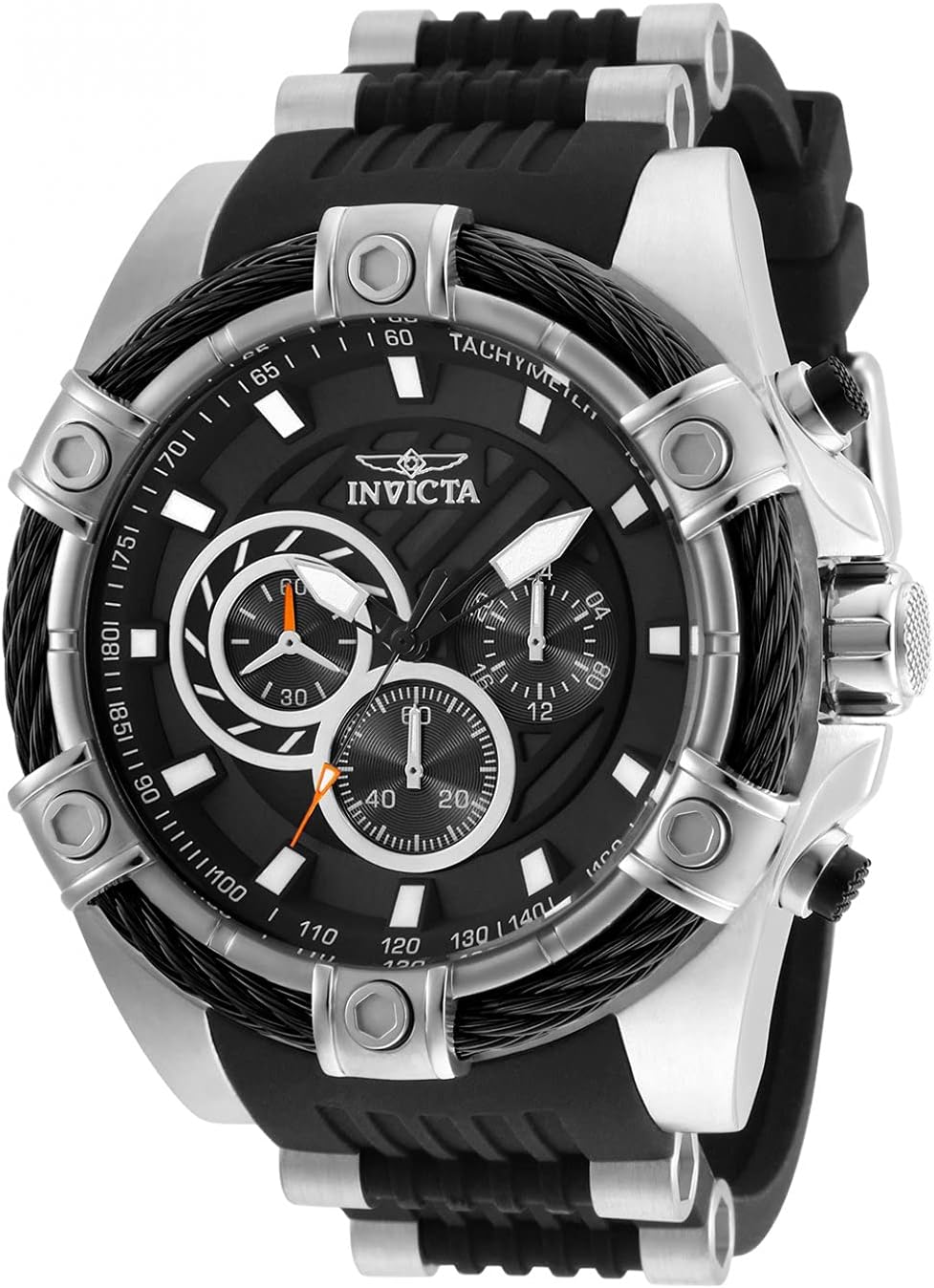 Thumbnail 6 de Invicta Bolt Homme 52mm – Montre quartz en acier inoxydable, cadran bleu