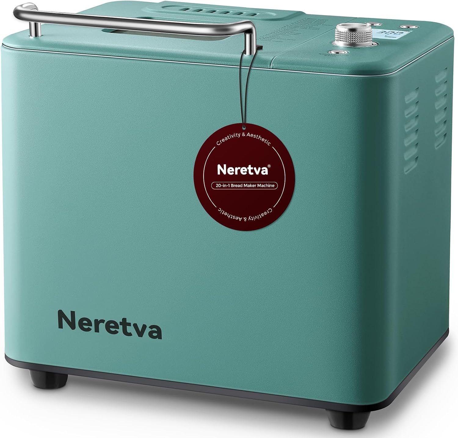 Detalle de Neretva 20-in-1 Bread Maker, 2LB, Dual Heaters and Ceramic Pan