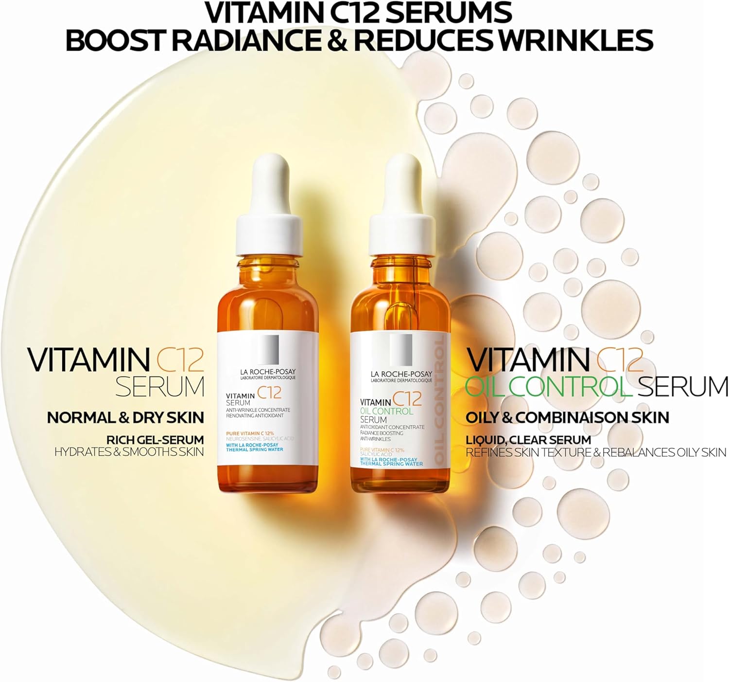 Thumbnail 2 de La Roche-Posay Pure Vitamin C12 Serum (12% pure vitamin C) with salicylic acid for sensitive skin, 30ml