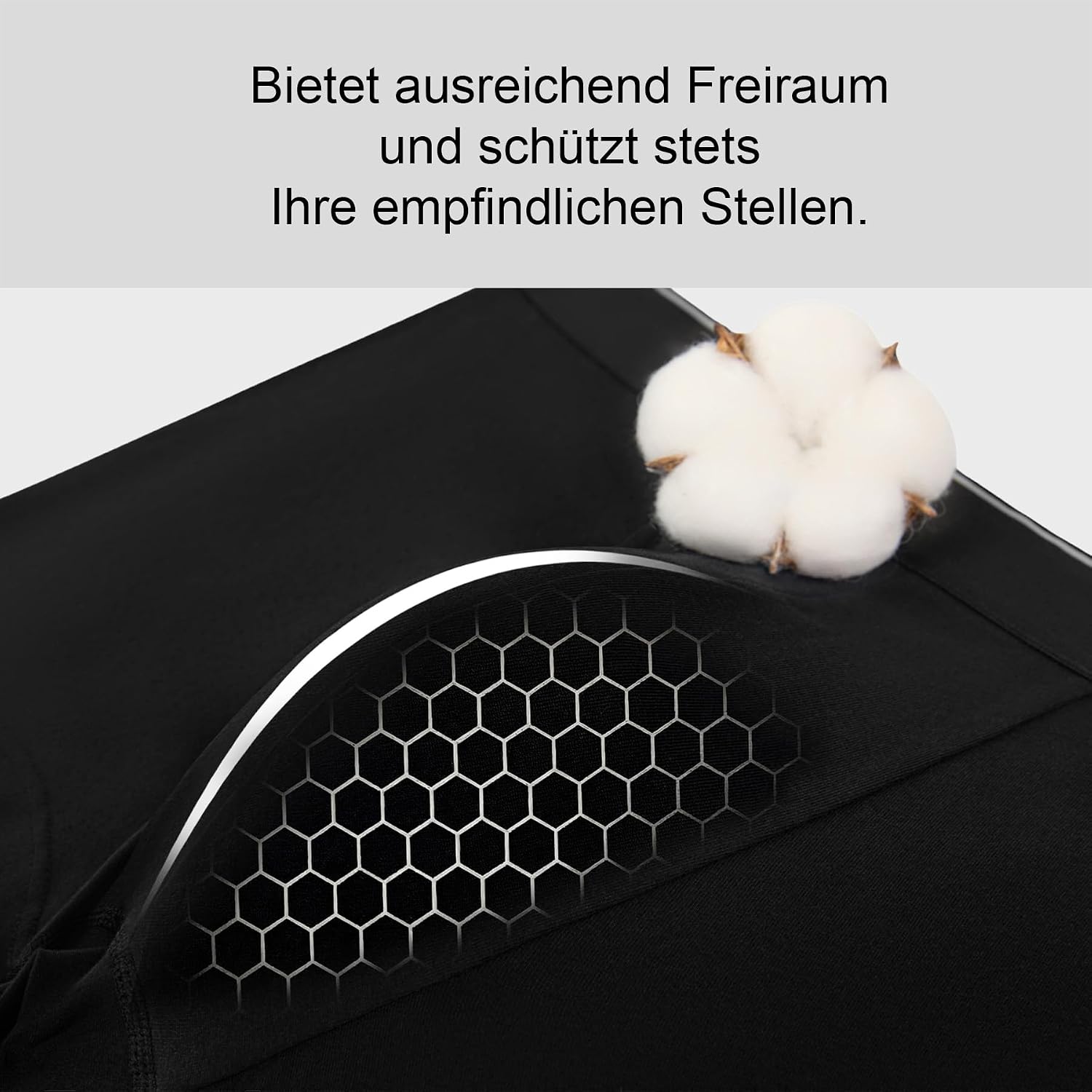 Detalle 2 de Uniexcosm Boxershorts Herren Baumwolle, 2er Pack