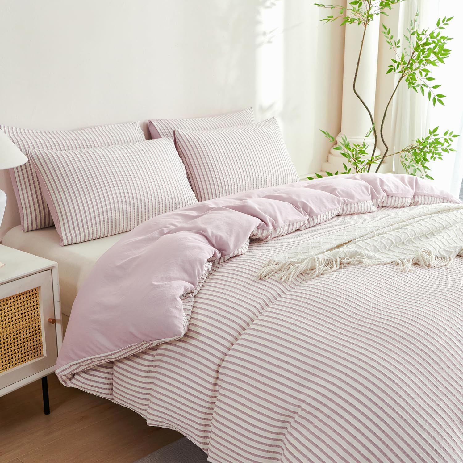 Thumbnail 4 de TISPLR Queen Comforter Set, Microfiber