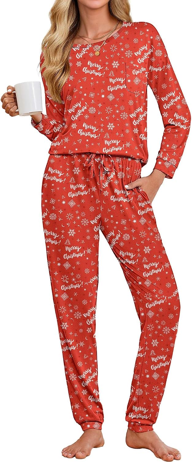 Thumbnail 6 de Ekouaer Women's Pajama Set, Polyester-Spandex Blend