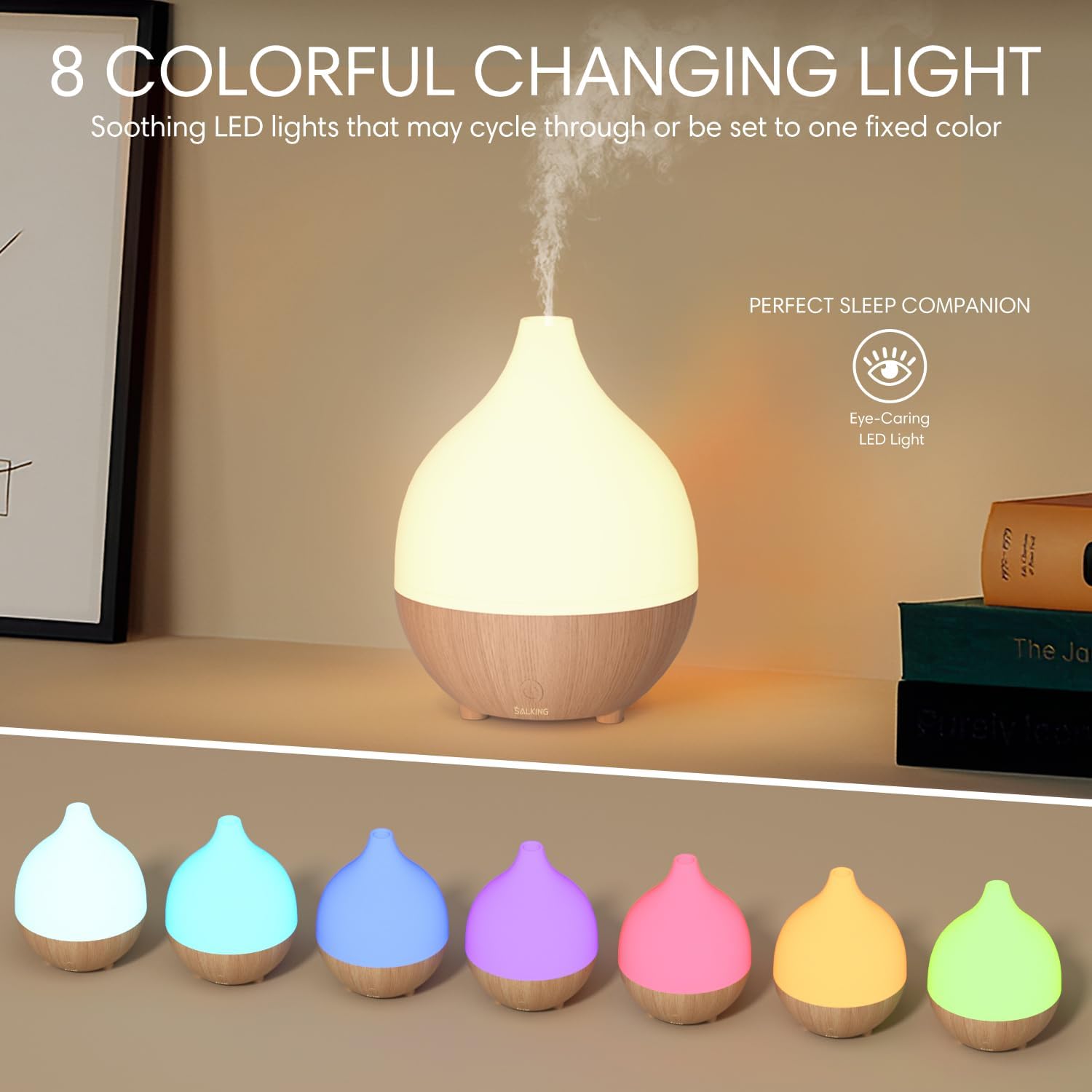 Thumbnail 1 de SALKING Essential Oil Diffuser 100ml (Set of 2) 🕯