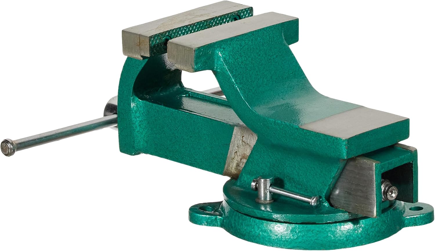 Detalle 2 de Mannesmann M73100 100 mm Vice with Alloy Steel Jaws and Swivel Base