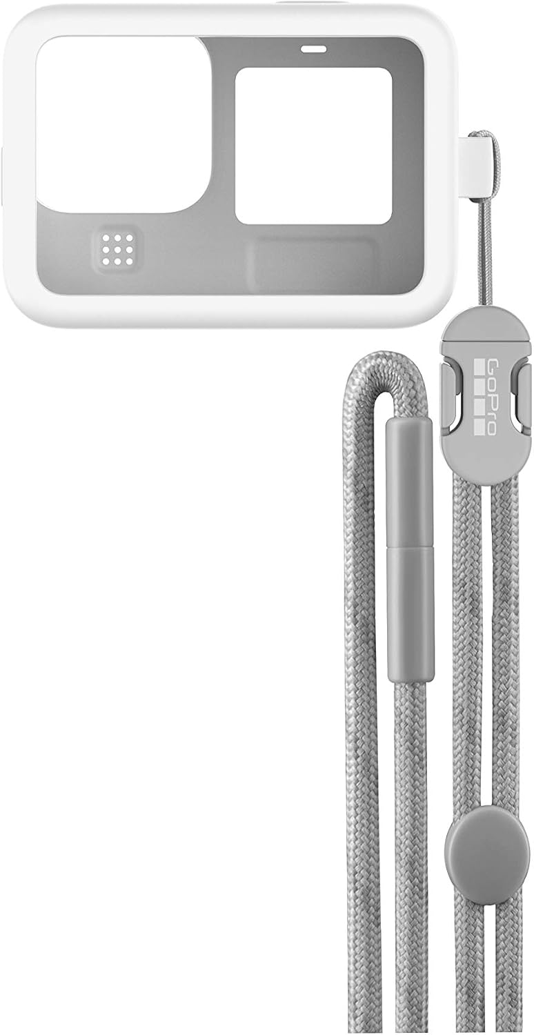 Detalle de GoPro Hülle + Trageband Weiß für HERO10