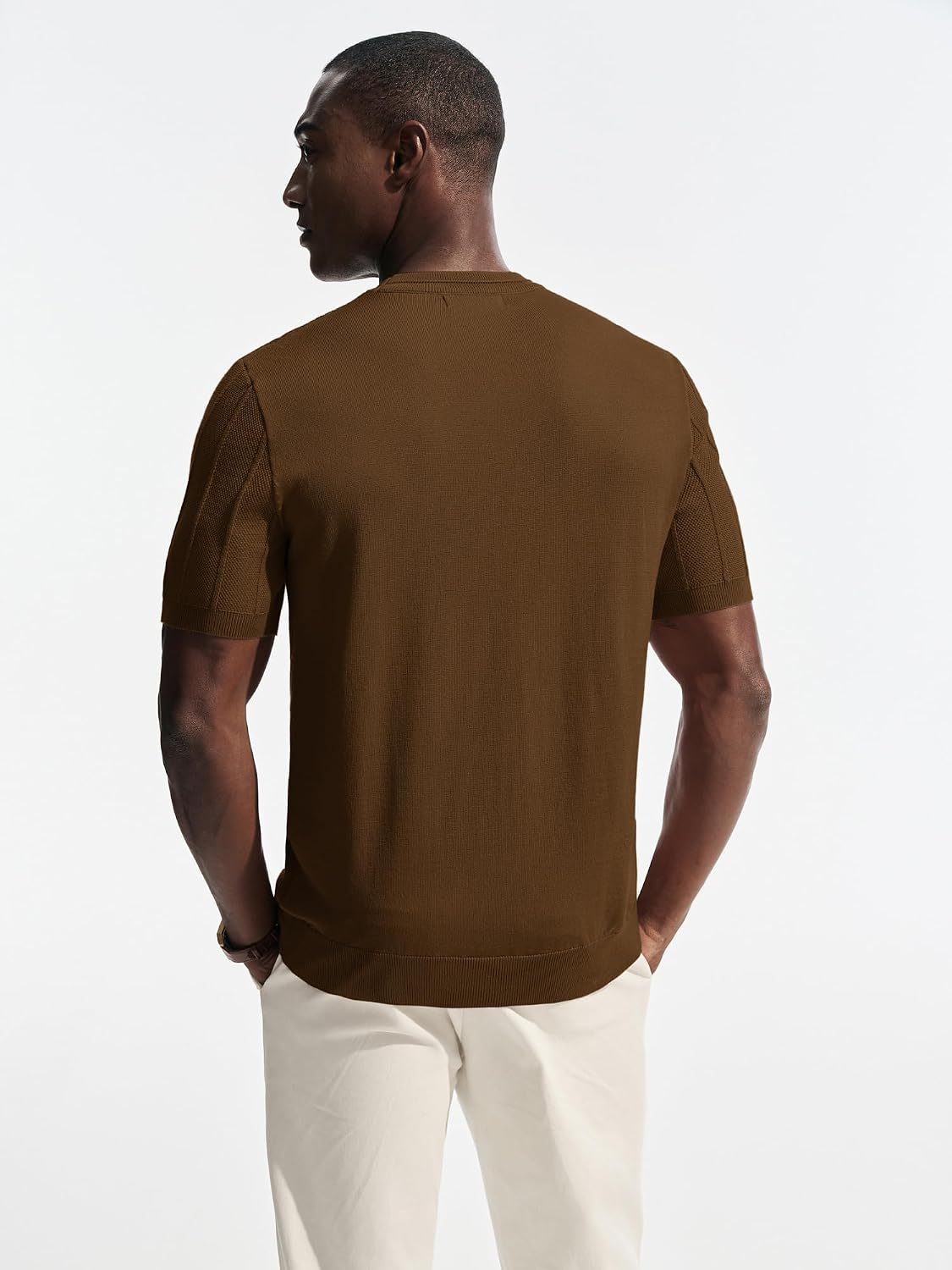 Detalle 2 de PJ PAUL JONES T Shirt Herren Rundhals