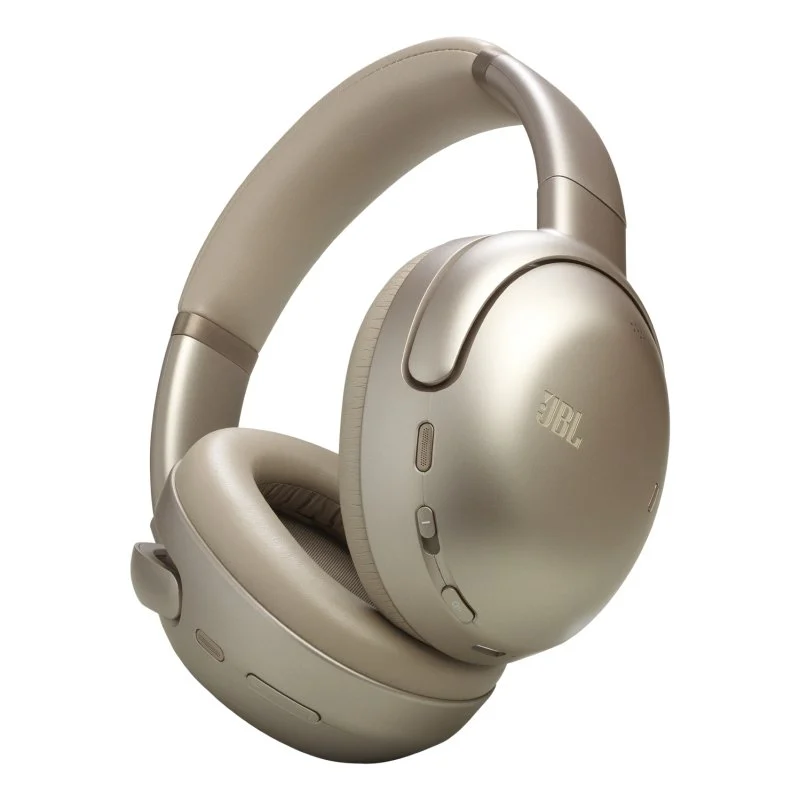 Detalle de JBL Tour One M3: Auriculares inalámbricos con cancelación de ruido y 8 micrófonos (Crema)