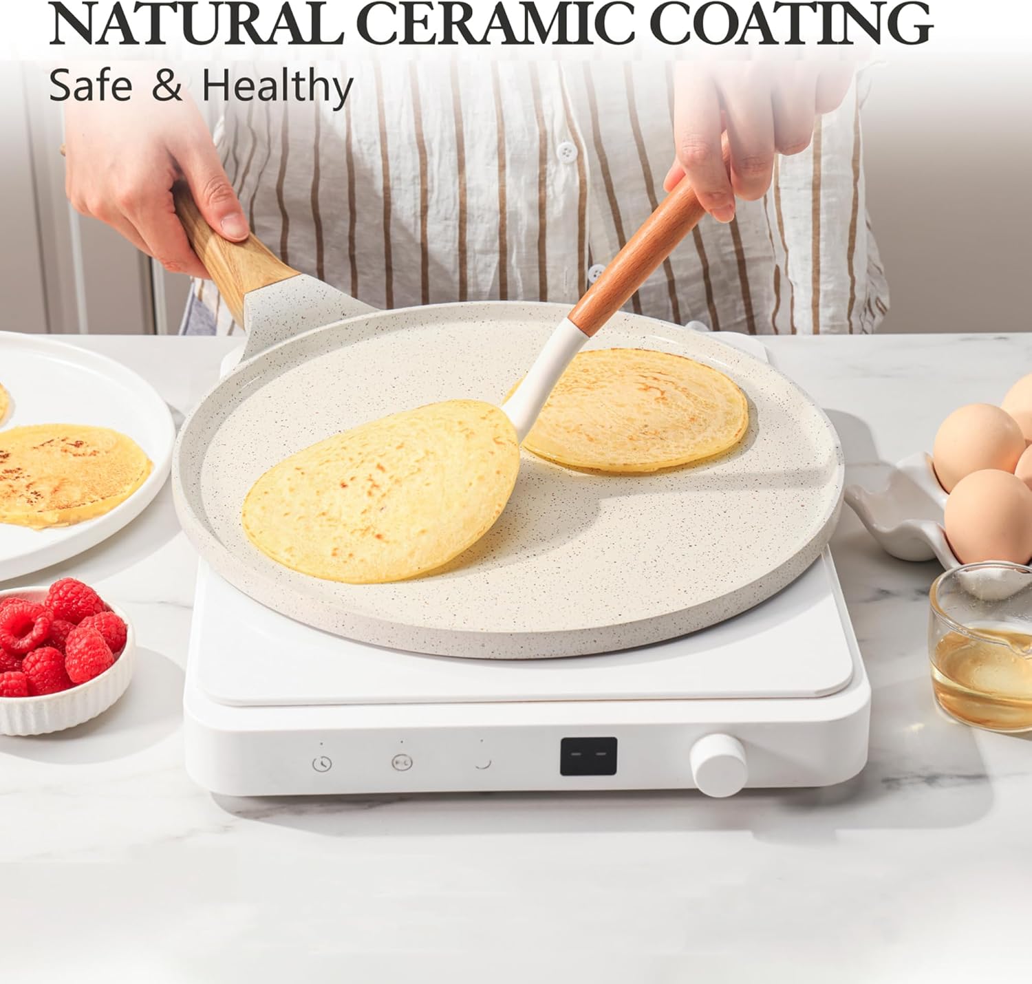 Thumbnail 1 de SENSARTE 10-Inch Nonstick Crepe Pan