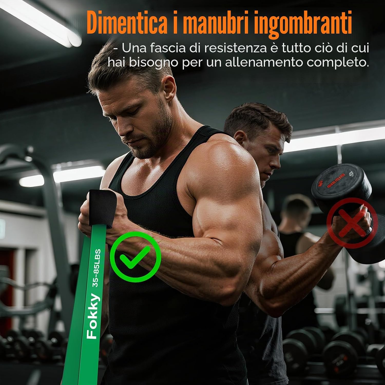 Thumbnail 4 de Fokky Elastici Fitness 5 livelli 🏋
